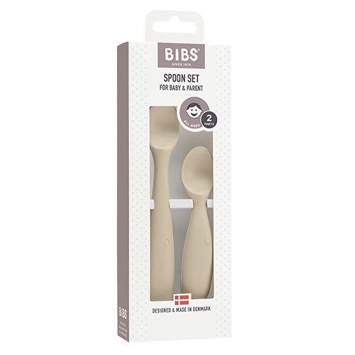 BIBS Spoon Set Vanilla fra BIBS