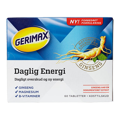 Gerimax Daglig Energi fra Gerimax