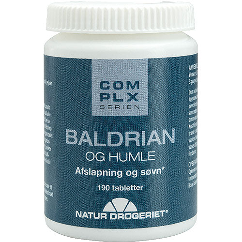 Baldrian & humle fra Natur-Drogeriet