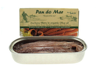 Ansjoser i olivenolie fra Biogan