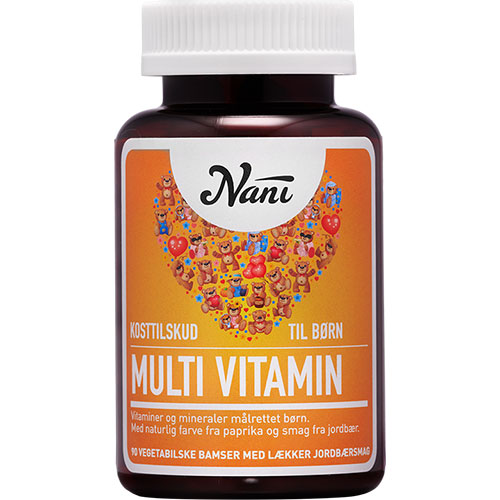Nani Multivitamin Til Børn Food State | 90 gummies fra Nani