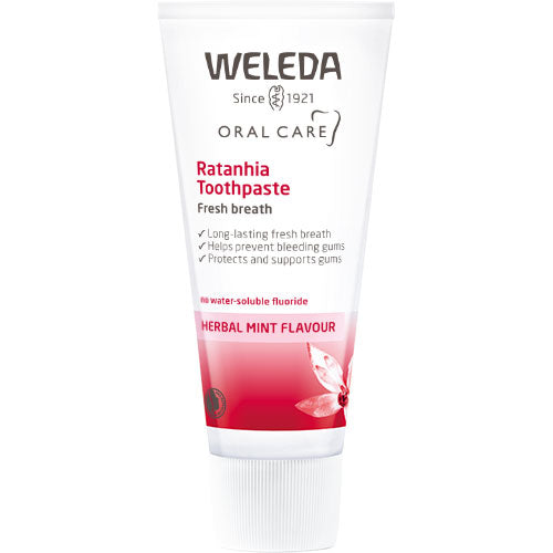 Rathania Toothpaste fra Weleda