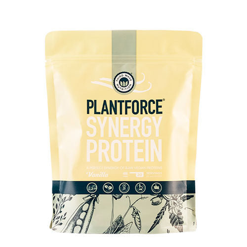 Synergy Protein Vanilje Plantforce fra Plantforce