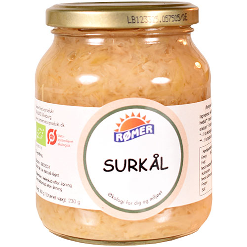 Surkål i glas Ø fra Rømer