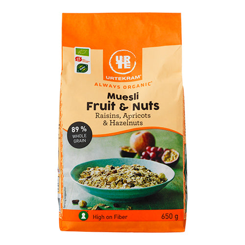Mysli fruit & nuts Ø fra Urtekram