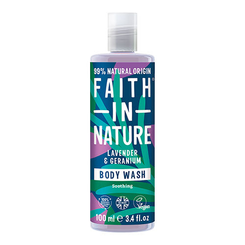 Body Wash Lavendel & Geranium fra Faith in Nature