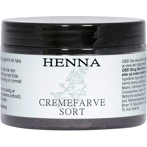 Henna cremefarve sort fra Henna