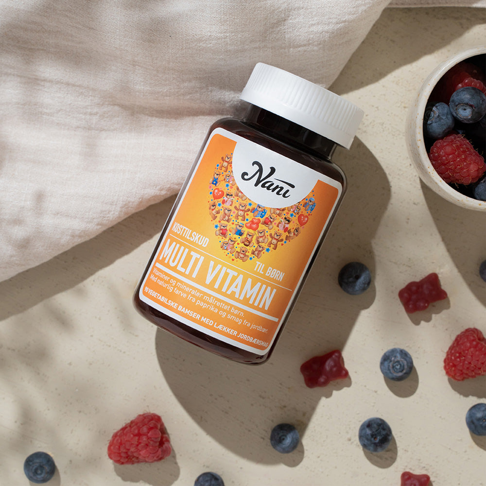 Nani Multivitamin Til Børn Food State | 90 gummies fra Nani