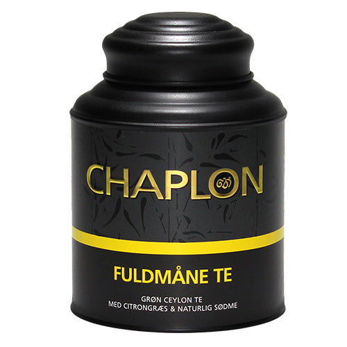 Fuldmåne grøn te dåse Ø fra Chaplon