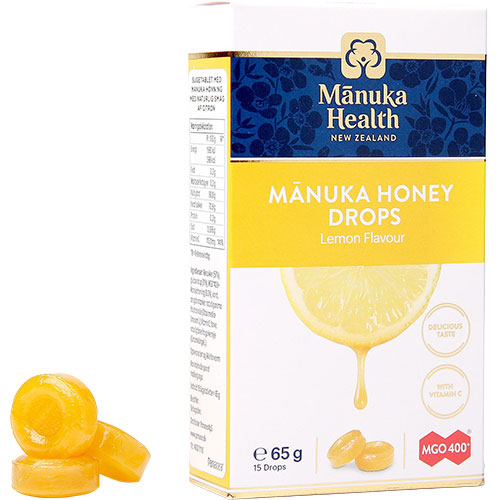 Manuka honning drops Lemon fra Manuka Health