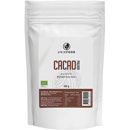 Cacao pulver Ø fra Unikfood