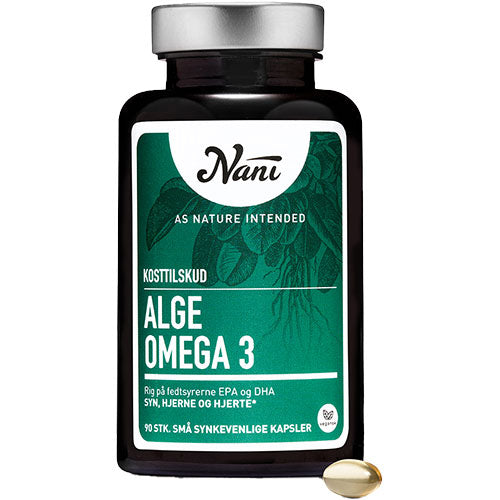 Alge Omega 3 fra Nani
