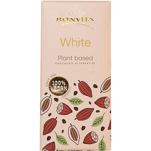 Plantebaseret Hvid Chokolade Ø fra BonVita
