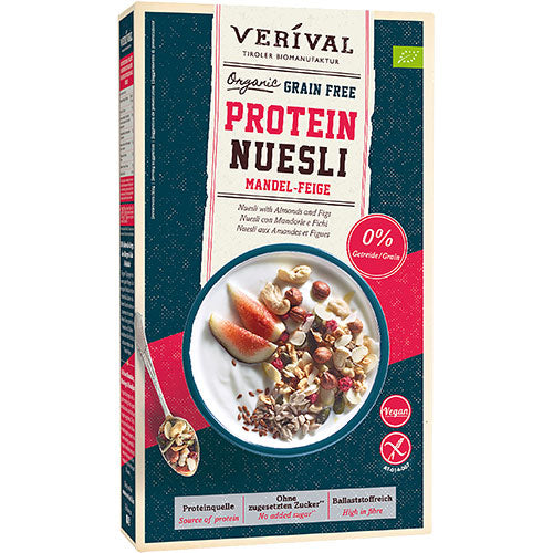 Protein Müsli - Mandel-Figner Ø fra Verival