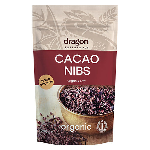 Cacao Nibs Ø Criollo Raw - fra Dragon Superfoods