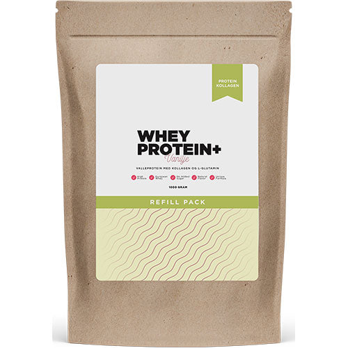 Refill Pack Whey Protein+ Vaniljesmag fra Novo Vita