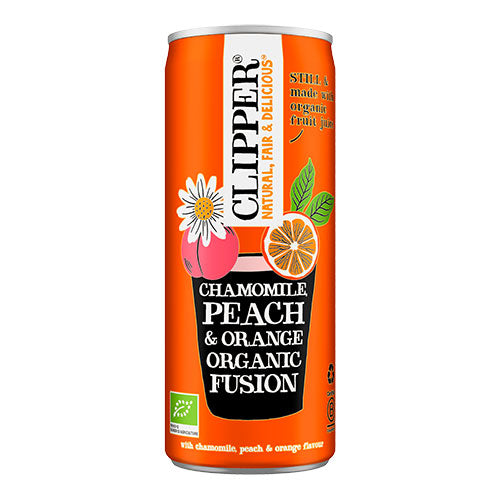 Drik m. Kamille, Fersken & Appelsin Ø fra Clipper