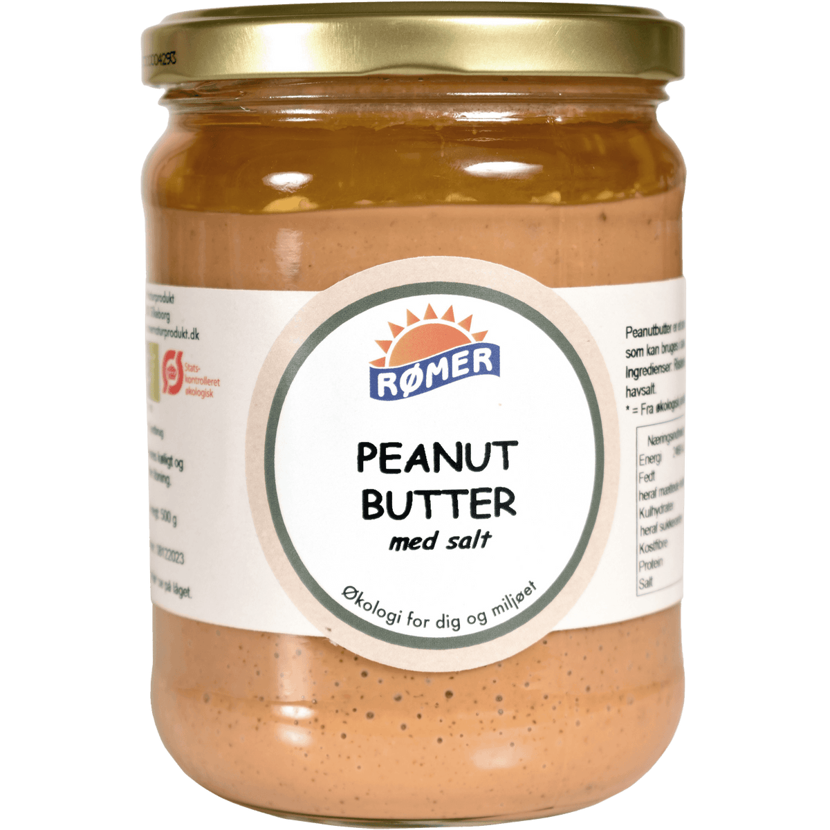 Rømer Peanut Butter Økologisk | 500 g fra Rømer