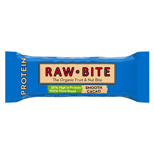 Rawbite Protein Smooth Cacao Ø fra RawBite