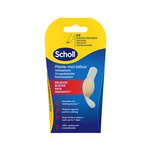 Scholl Blister Plasters Toes 6 stk fra Scholl