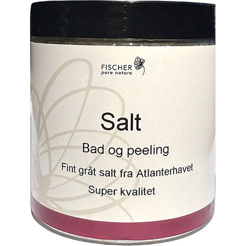 Salt til peeling og bad fra Fischer Pure Nature