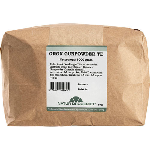 Grøn Gunpowder te fra Natur-Drogeriet