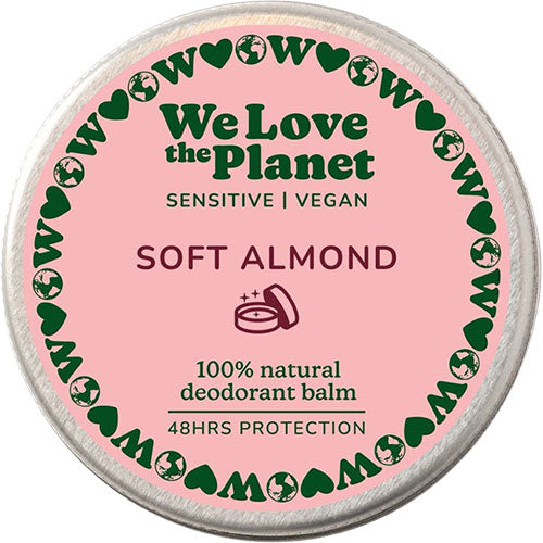 Deodorant balm Soft Almond Sensitive fra We love the Planet