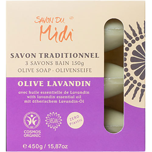 Oliven sæbe med lavandin - Savon du midi Ø fra Midi