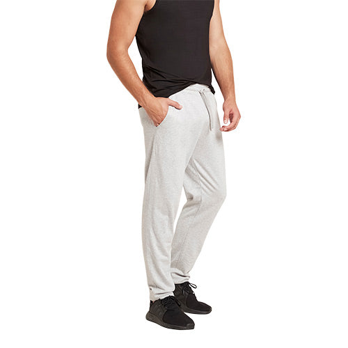 Men´s  Weekend Sweatpants Grey Marl str. S fra Boody