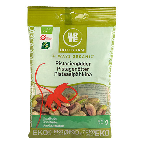 Pistacienødder uden skal Ø fra Urtekram