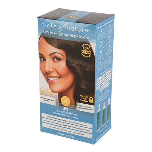 Hårfarve 3N Dark Brown fra Tints of nature