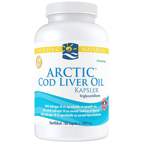 Arctic Cod Liver Oil fra Nordic Naturals