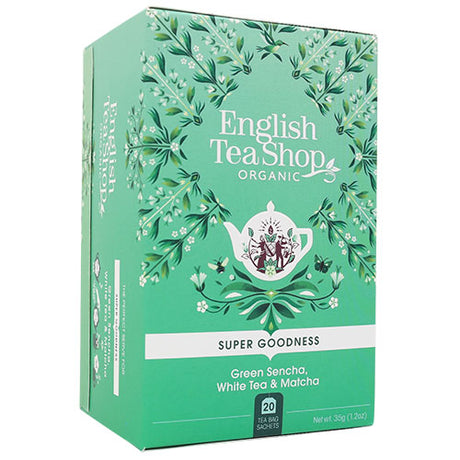 Green Sencha White Tea & Matcha Ø fra English Tea Shop