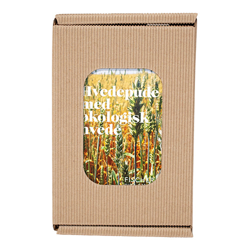 Hvedepude m. bindebånd natur fra Fischer Pure Nature