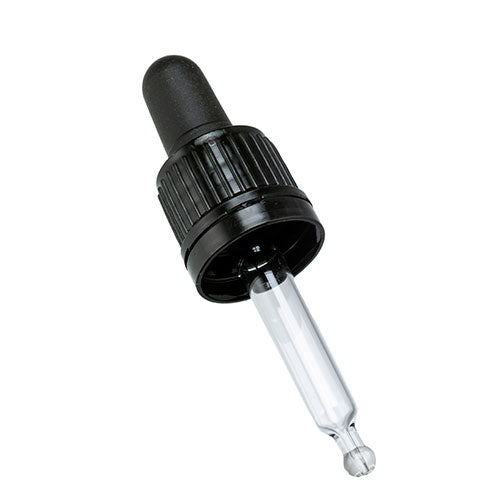 Pipettelåg til 10 ml glasflaske fra Urtegaarden