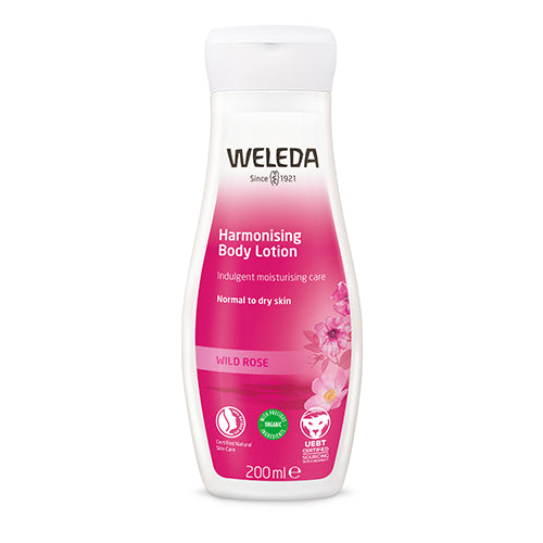 Body Lotion Harmonising Wild Rose fra Weleda