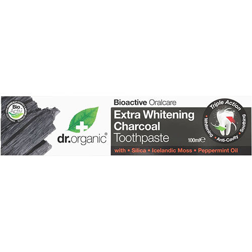 Tandpasta Extra Whitening fra Dr. Organic