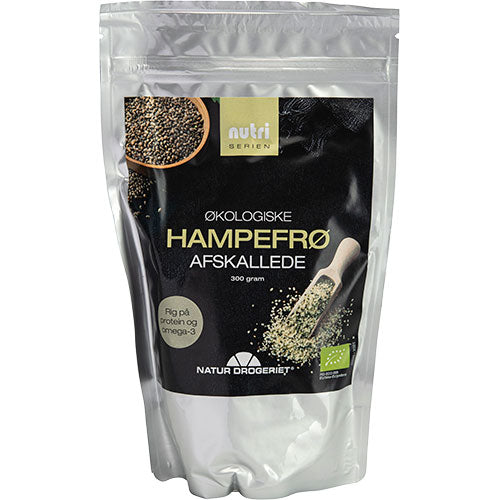 Hampefrø afskallede Ø