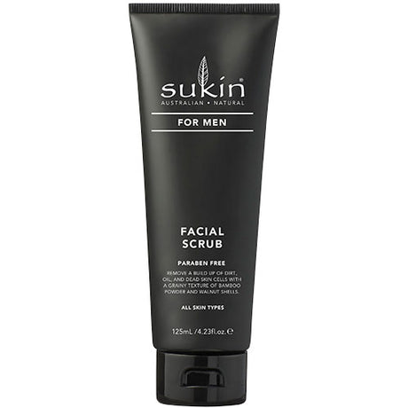 Men Facial Scrub fra Sukin