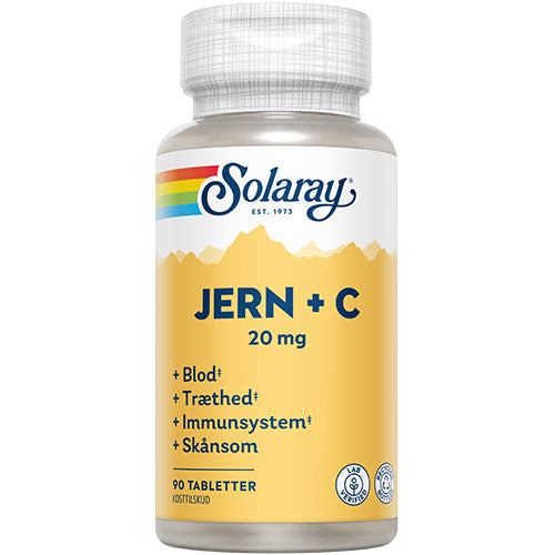 Jern + C fra Solaray