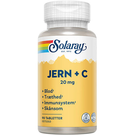 Jern + C fra Solaray