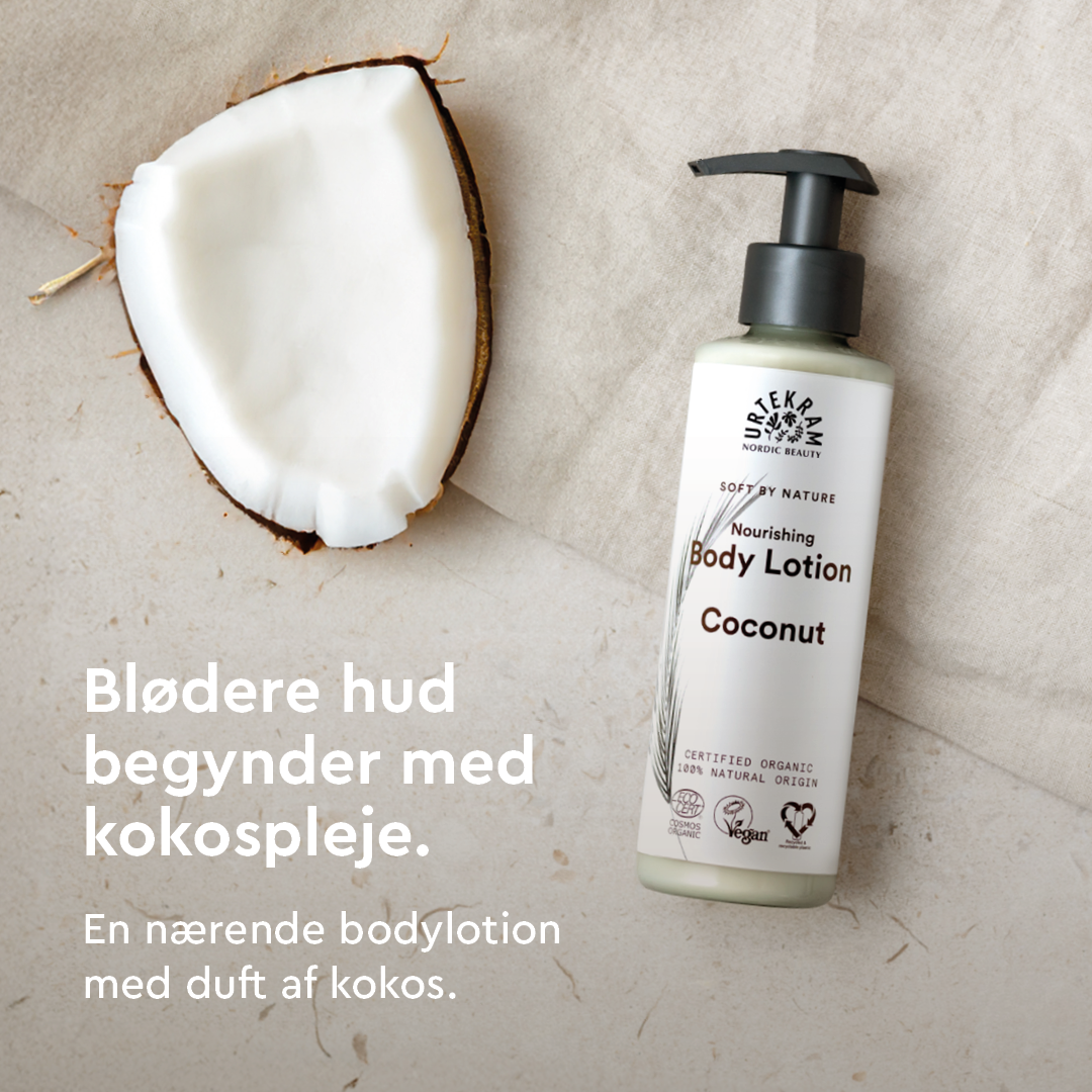 Urtekram Bodylotion Coconut | 245 ml fra Urtekram
