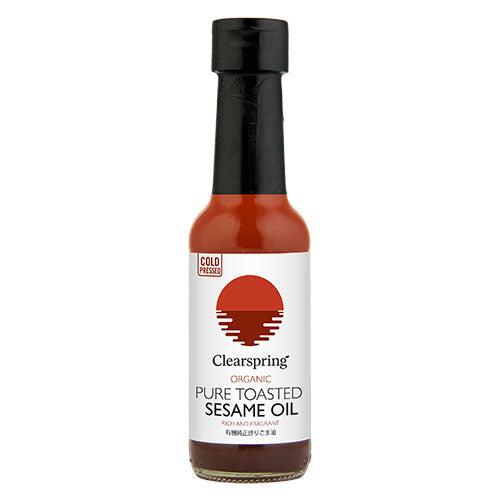 Ristet sesamolie Ø fra Clearspring