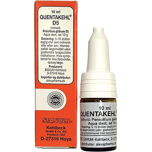 Quentakehl dråber D5 fra Sanum