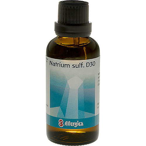 Natrium sulf. D30 Cellesalt 10 fra Allergica