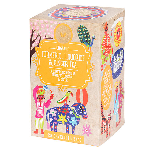 Gurkemeje, Lakrids & Ingefær te Ø fra Ministry Of Tea