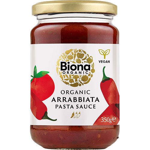 Pastasovs Arrabbiata Ø fra Biona Organic