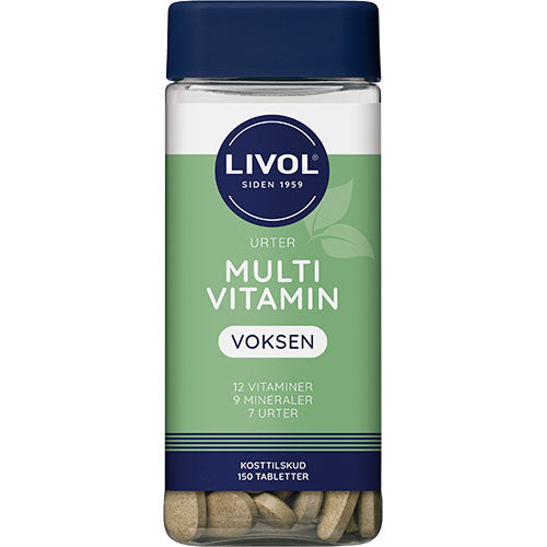 Livol Multivitamin m.urter fra Livol
