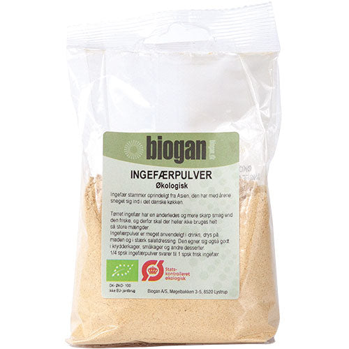 Ingefærpulver Ø fra Biogan