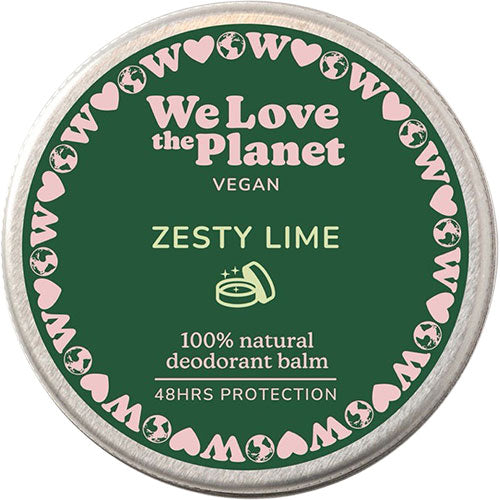 Deodorant balm Zesty Lime fra We love the Planet